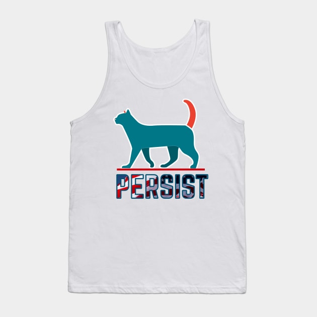 Elizabeth Warren Perisist Cat Campaign Shirt Tank Top by Patricke116